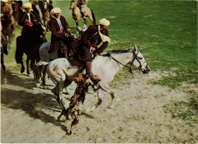 PC AFGHANISTAN, BUZKASHI, GOAT PULLING, NATIONAL SPORT, Modern Postcard (b48148)