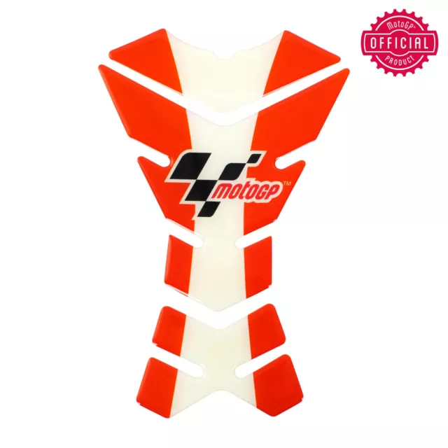Official Motogp Universal Motorcycle Sportbike Tank Pad Protector Sticker Red