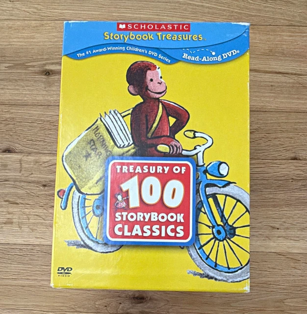 SCHOLASTIC TREASURY OF 100 Storybook Classics 16-DVD Box Set