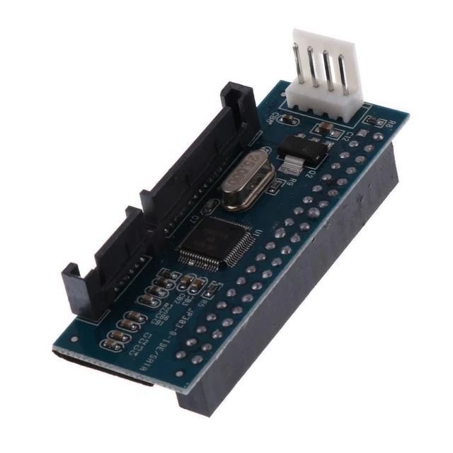 Adaptateur IDE 44 Broches Vers 40 Broches - Pour Connecter Disque Dur 2,5" Portable Sur Carte Mère 3,5" De Bureau