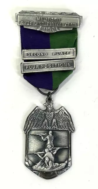 1952 Medford Rifle & Pistol Club Shooting Competition Medal