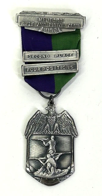 1952 Medford Rifle & Pistol Club Shooting Competition Medal