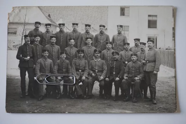 b#43 Foto-AK: Gruppenfoto Trier n. Infanterie-Regiment Nr. 55