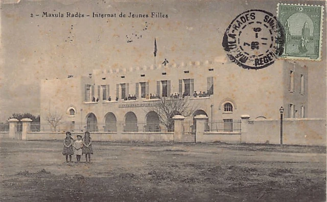 Carte Postale Ancienne Tunisie - Environs D'Aïn Draham - Internat Jeunes Filles - 1900
