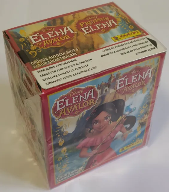 Elena of Avalor Box 50 Packets Stickers Panini Disney