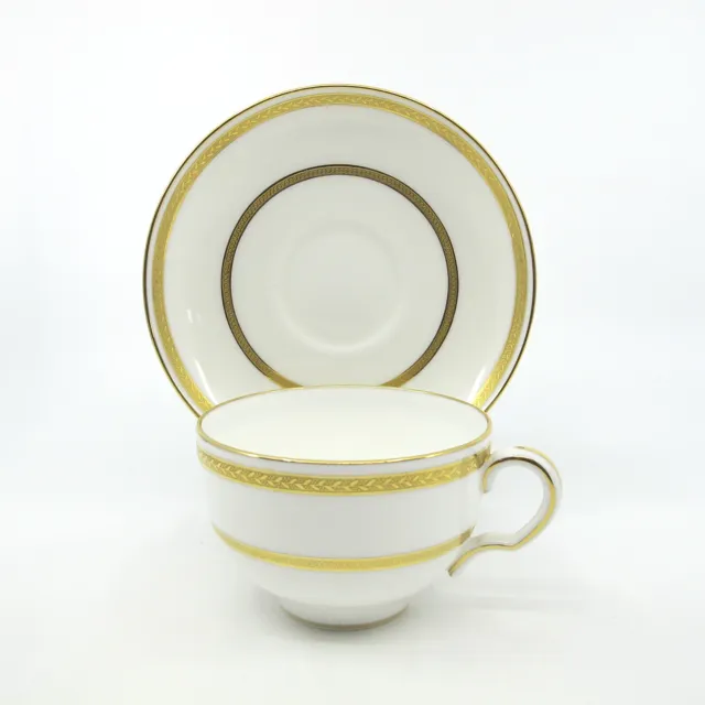 G8338 by MINTON Gold Encrusted Cup & Saucer Set(s) New Marks EXCELLENT