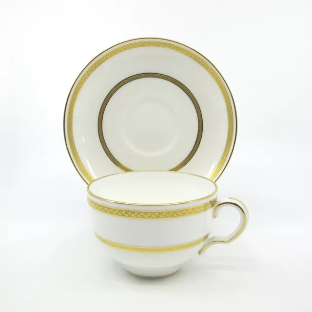 G8338 by MINTON Gold Encrusted Cup & Saucer Set(s) New Marks EXCELLENT