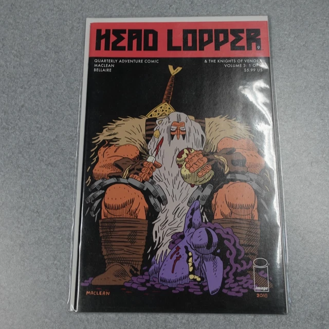 Head Lopper Issue Volume 3 1 of 4 Image Comic Book BAGGED AND BOARDED