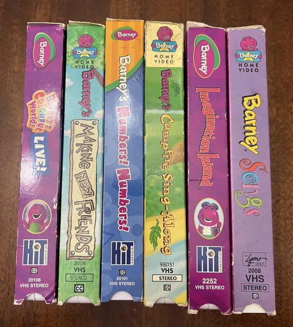 BARNEY & FRIENDS VHS Lot (Vintage) EUR 21,70 - PicClick FR