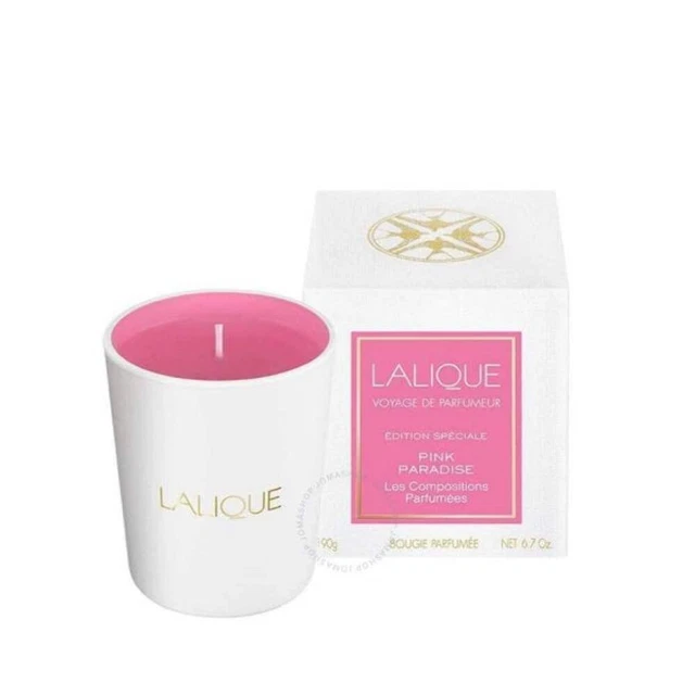 LALIQUE LES COMPOSITIONS Parfumées Pink Paradise Candle £48.91