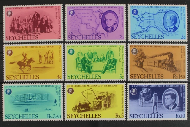 Seychellen, MiNr. 375-383, postfrisch / MNH - 633481