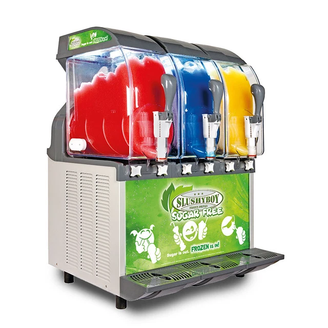 SLUSHYBOY® | Slush-Eis-Maschine "SLUSHER ECO" 3x11 Liter
