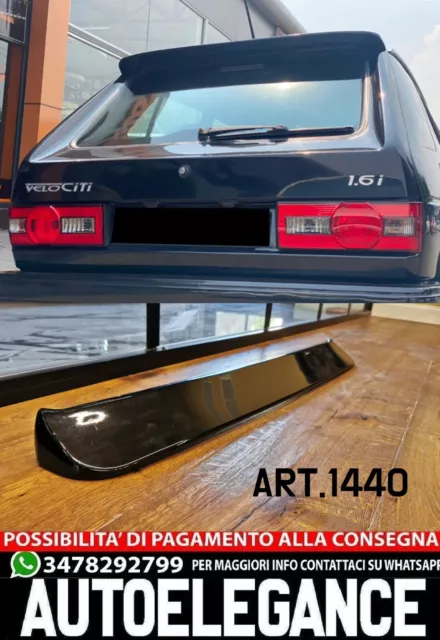 Dachspoiler Geeignet Für Vw Golf Mk1 1974-1985 Look Rline Gti Gloss Black