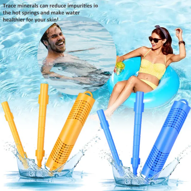 Swimming Pool Tub SPA Filter Mineral Sanitizer Stick Cleaning Purifier Cartridge