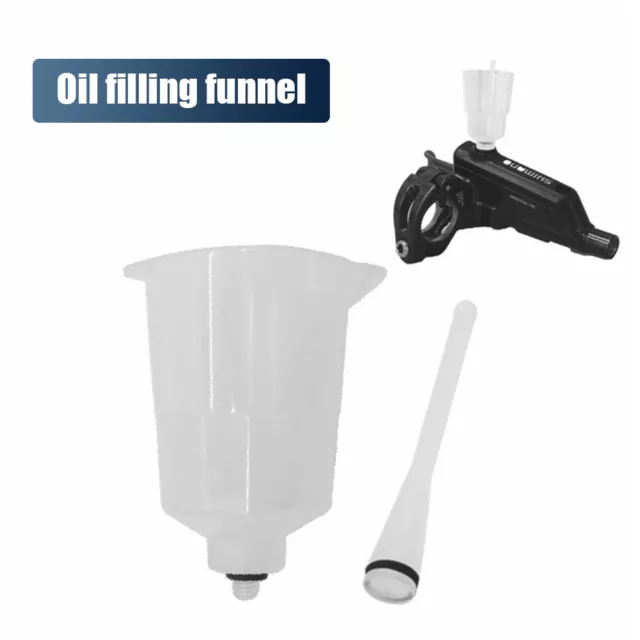 Bicycle Disc Brake Bleed Kit Oil Funnel Stopper Adapter for Shimano (Funnel)