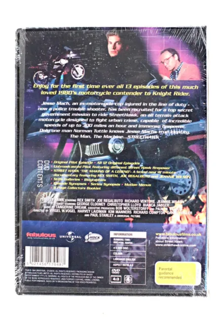 Street Hawk - The Complete Series: 4 DVD Set Region 4 New Sealed 80s Motorcycle 2
