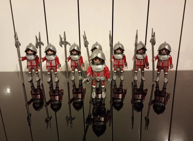 Playmobil micro 4333 chevaliers et pièces supplémentaires Playmobil micro 4333 chevaliers et pièces supplémentaires