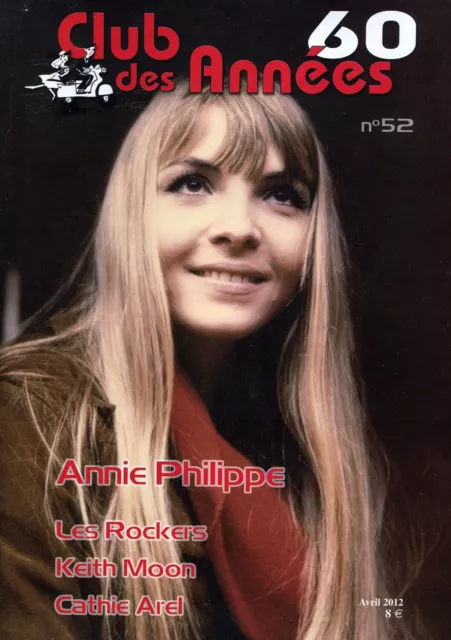 Club Des Années 60 - N°52,  Annie Philippe, Les Rockers, Keith Moon, Cathie Arel