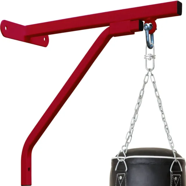 DEFY Heavy Duty Punching Bag Wall Bracket Steel Mount Hanging Stand Boxing MMA