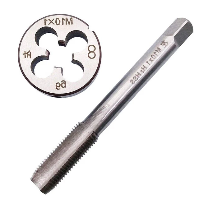 HEAVY DUTY M10 x 1mm Tap & M10 x 1 0mm Die Metric Thread Left Hand ...