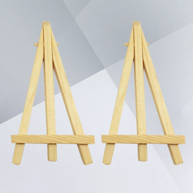 4 Stücke Kleine Tischplatte Holz Display Künstler A-Frame Staffelei