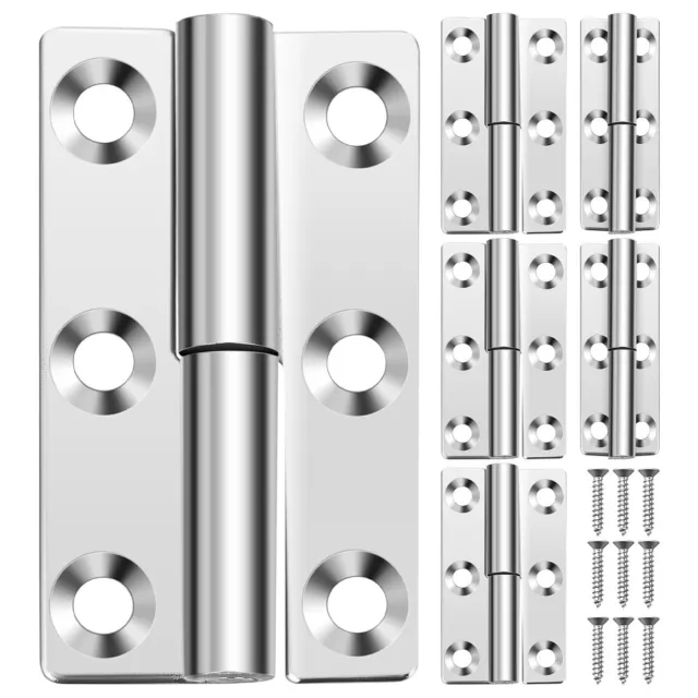 304 Stainless Steel Sturdy Practical Premium Window Hinges Screws