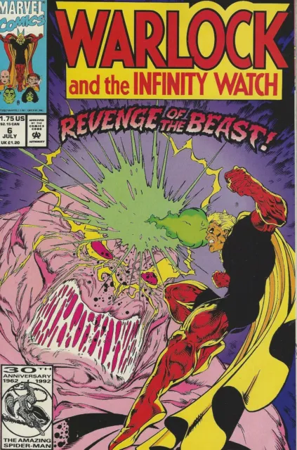 Marvel Comics Warlock and the Infinity Watch  Vol.1, No.6 July 1992
