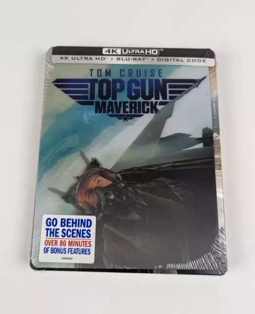 Top Gun Maverick 4kblu Raydigital Steelbook Walmart Exclusive