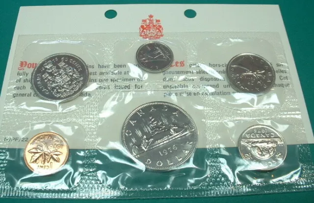 Canada  1976   Proof-Like Set  ***6 Coins***