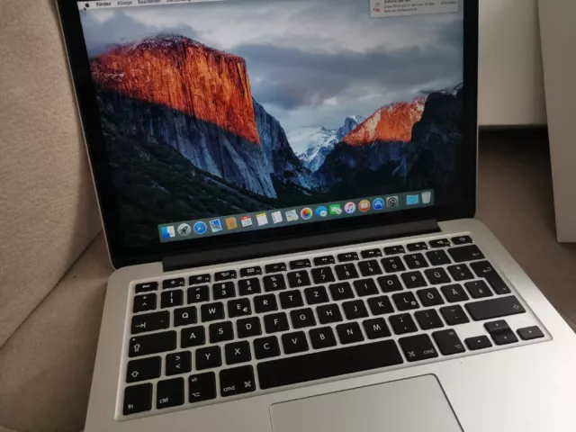 Apple MacBook Pro 13 Zoll, Retina Anfang 2015, 2,7GHz, 8GB RAM 128GB [Gebraucht]