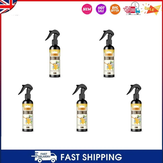 120ml Protezione Mobili Lucidatura Usura Spray Cera d'Api Resistente per Pavimento (A)