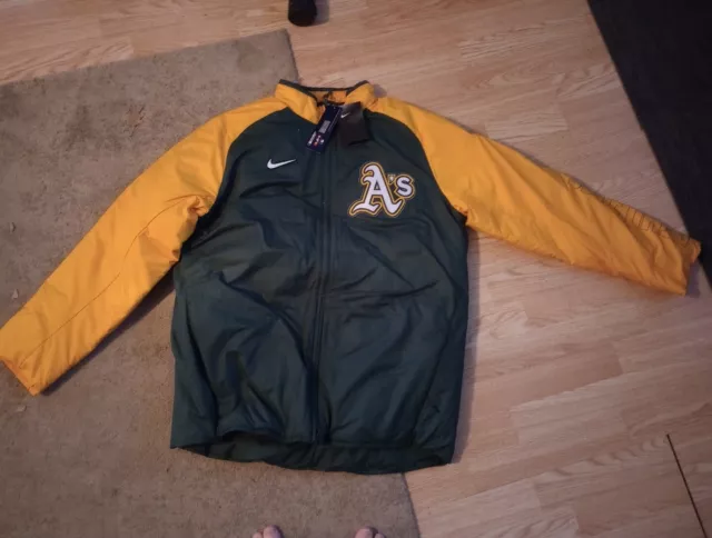 Nike Oakland Athletics A’s Dugout Jacket Full-Zip Men’s Size: L W/tags