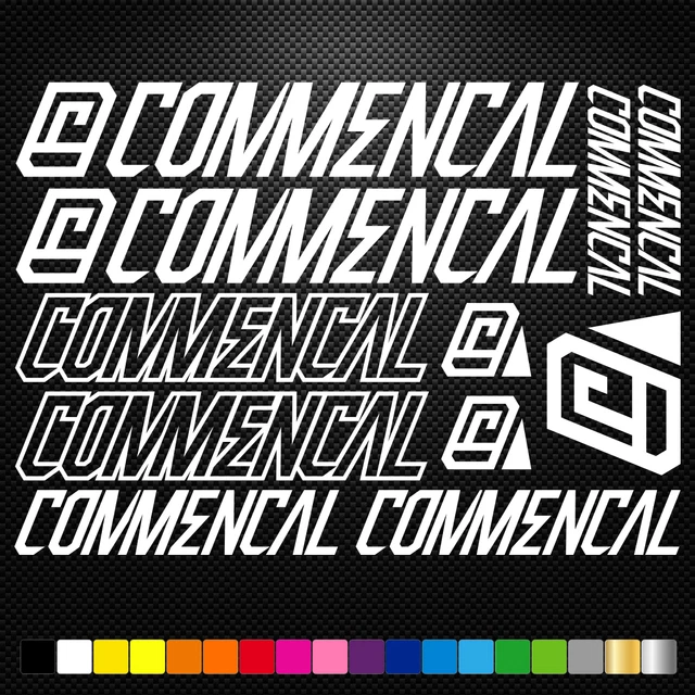 Convient à Commencal 13 Stickers Autocollants Adhésifs - Vtt Velo Mountain Bike