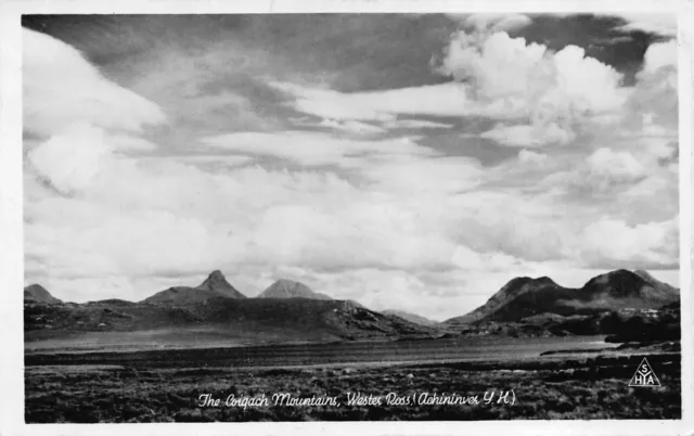 Postcard The Coigach Mountains Wester Achininver Pass Posted