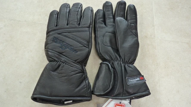 GANTS MOTO FURYGAN Cuir Noir Thinsulate Water-Proof Taille S/7 EUR
