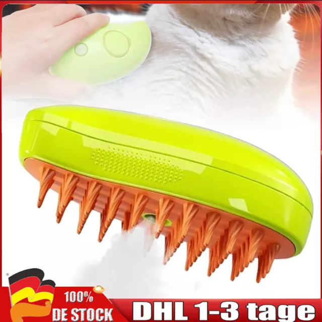 Dampfende Katze Bürste 3 In1 Katze Dampfende Bürste,selbstreinigende Katze Bürst