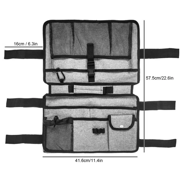 Bolsa de tela Oxford para silla de ruedas bolsa bolsa colgante de gran capacidad MX