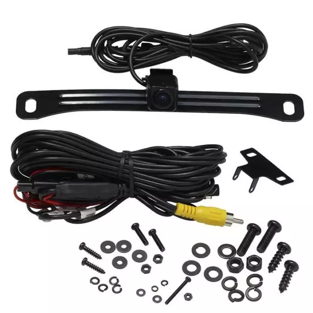 Audiovox Aca800 Vehicle License Plate Mounted Backup Camera With Parking Lines