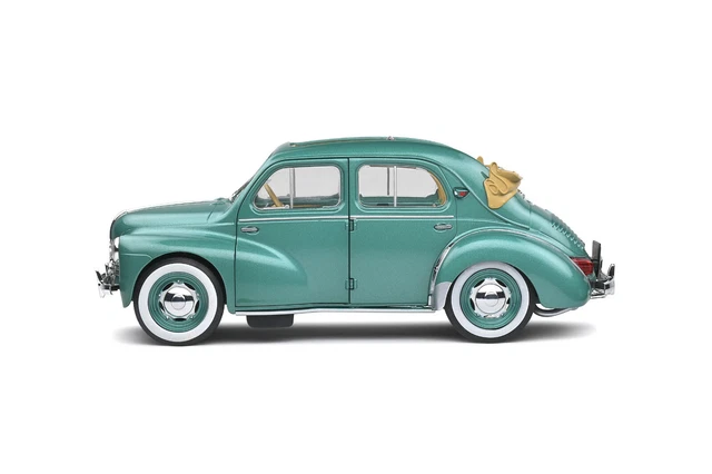 Renault 4CV Convertible Vert Ardennes,echelle 1:18,Solido,neuve 2