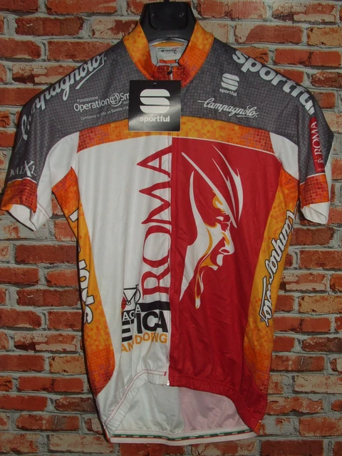 Maillot de Vélo Haut Cyclisme Gf Campagnolo Roma SPORTFUL Nouveau Tag Taille L