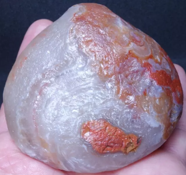 14.7 ounce waterwashed Lake Superior agate - Superior Agates - lapidary gemstone