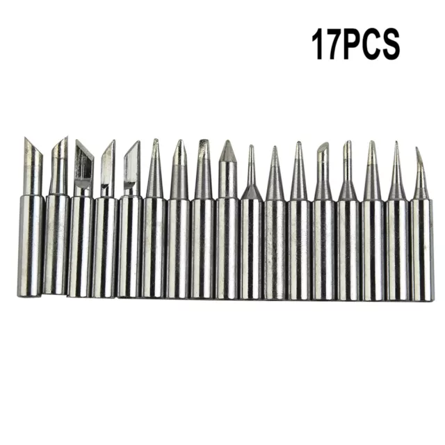 17x Tips Solder Soldering Iron Rework Station Lead Free FOR HAKKO 936 YIHUA New