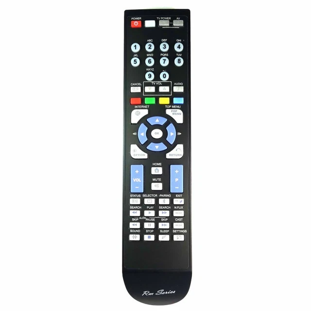 Télécommande Neuve RM-Series Pour Téléviseur Polaroid TQLHD24PR003 - Neuf Sous Emballage - Compatible