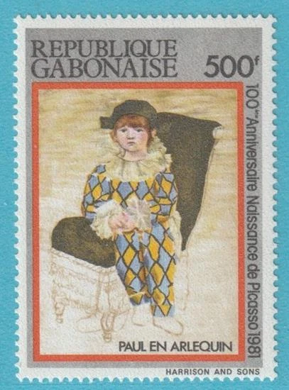 Gabun 1981 ** postfrisch MiNr. 804 100. Geb. Pablo Picasso