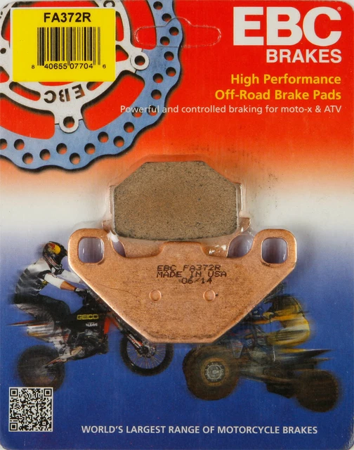 EBC R Series Long Life Sintered Brake Pads FA372R