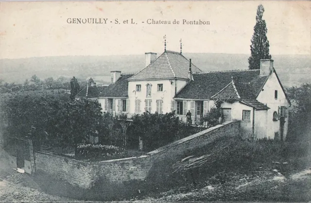 CPA Kneouilly - Le chateau de pontabon 44114