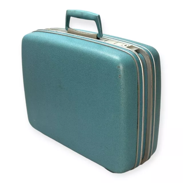Vtg 50s-60s  Mid-Century Samsonite 1960er Schwayder Silhouette  Suitcase luggage 2