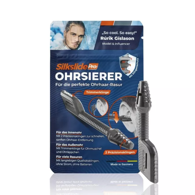 Silkslide Pro Ohrsierer- Ohrenrasierer - Ohren-Haartrimmer
