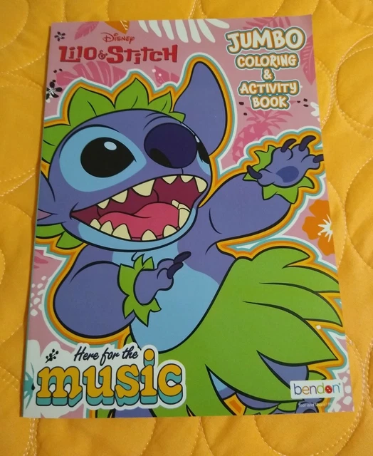 DISNEY LILO AND stitch jumbo coloring and activity book new EUR 3,98 ...