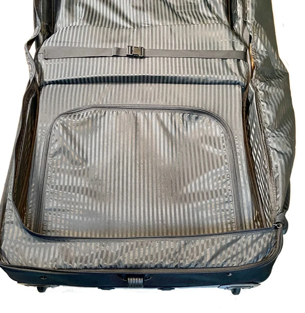 Big TUMI Alpha Extended Trip 2 Wheel Rolling Garment Bag -Very Clean – Exc Cond 9